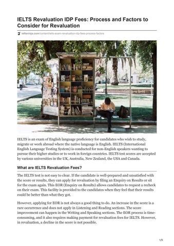 ielts revaluation fees